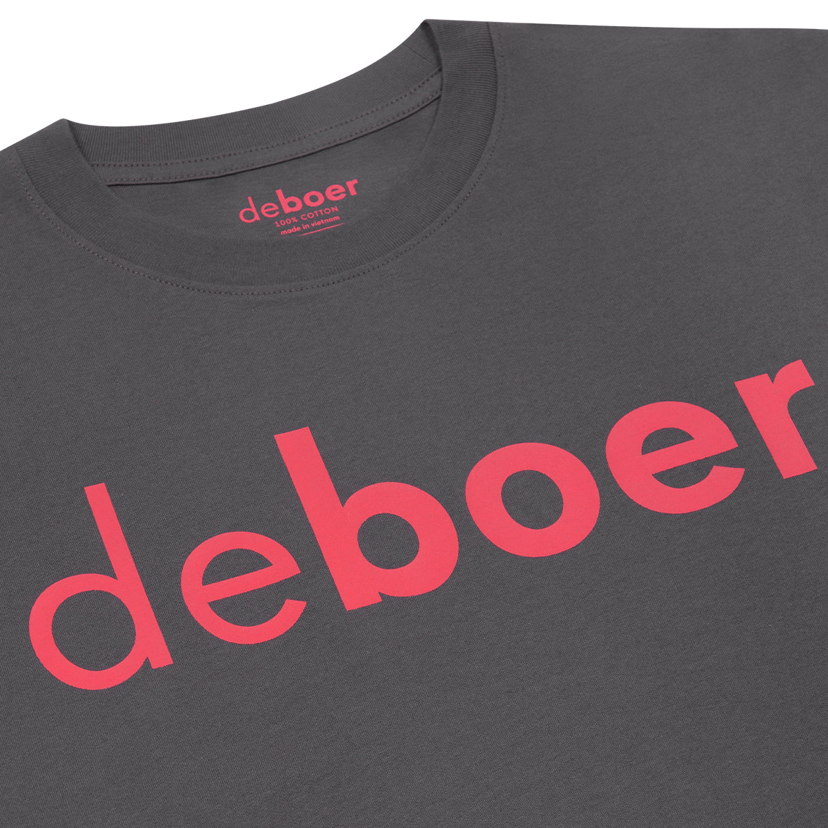 deboer faster tee charcoal - Image 4