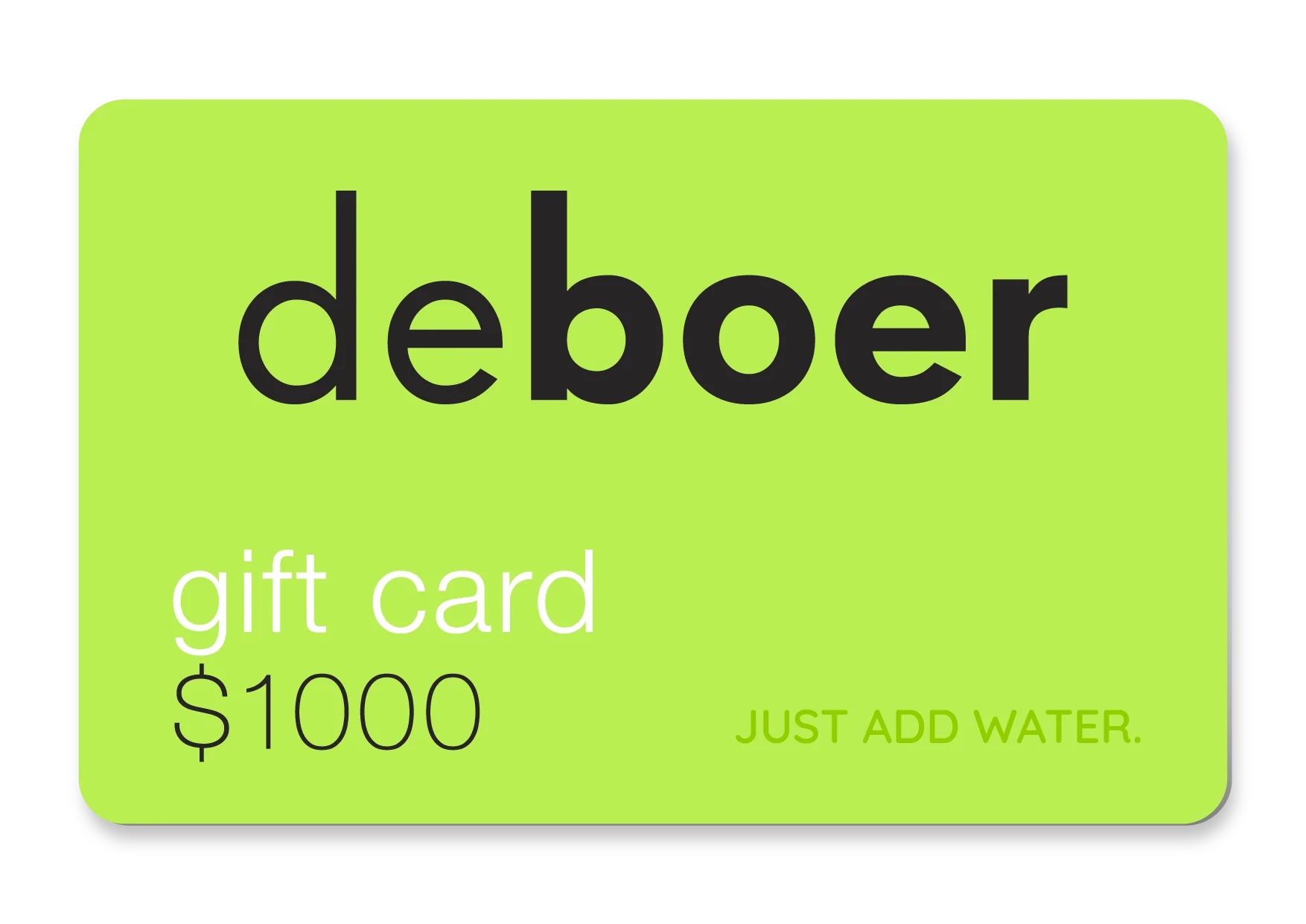 deboer gift card - Image 4